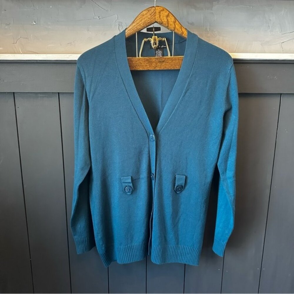 Audrey & Grace Blue Cardigan Size XL‎